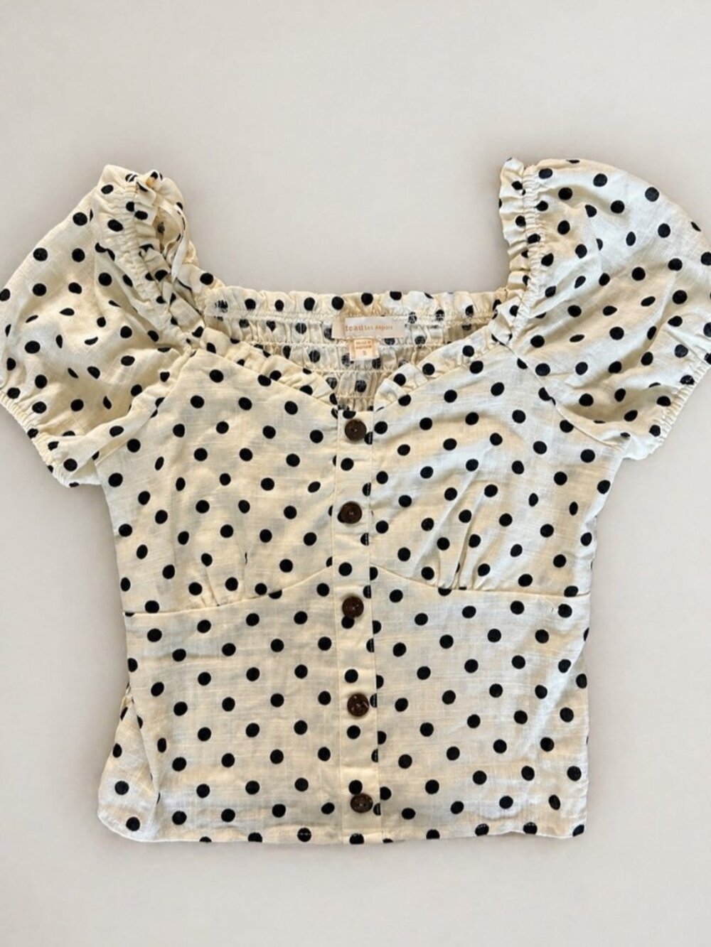 Sleeve Top Size S Cottagecore